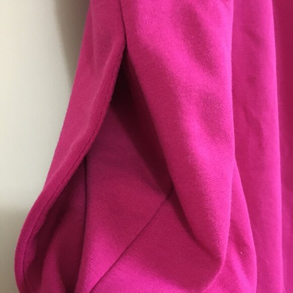 RACHEL Rachel Roy Magnolia Pink Tie Waist Pocketed Rayon Dress - Picture 6 of 10